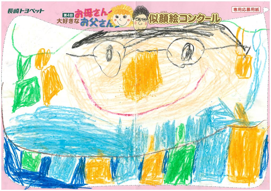 M.Nちゃん(5才)の作品