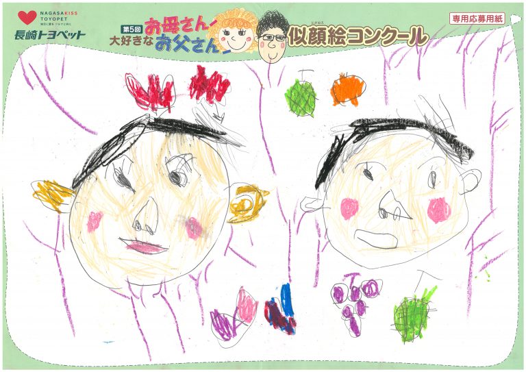 S.Sちゃん(4才)の作品