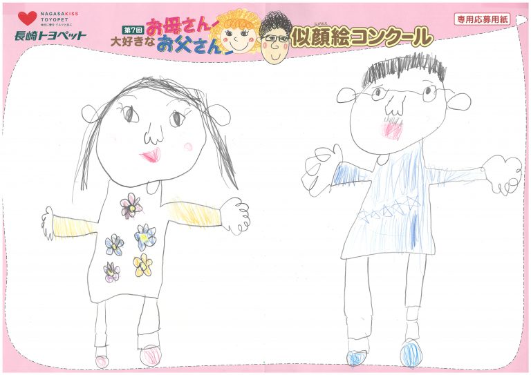 S.Iちゃん(5才)の作品