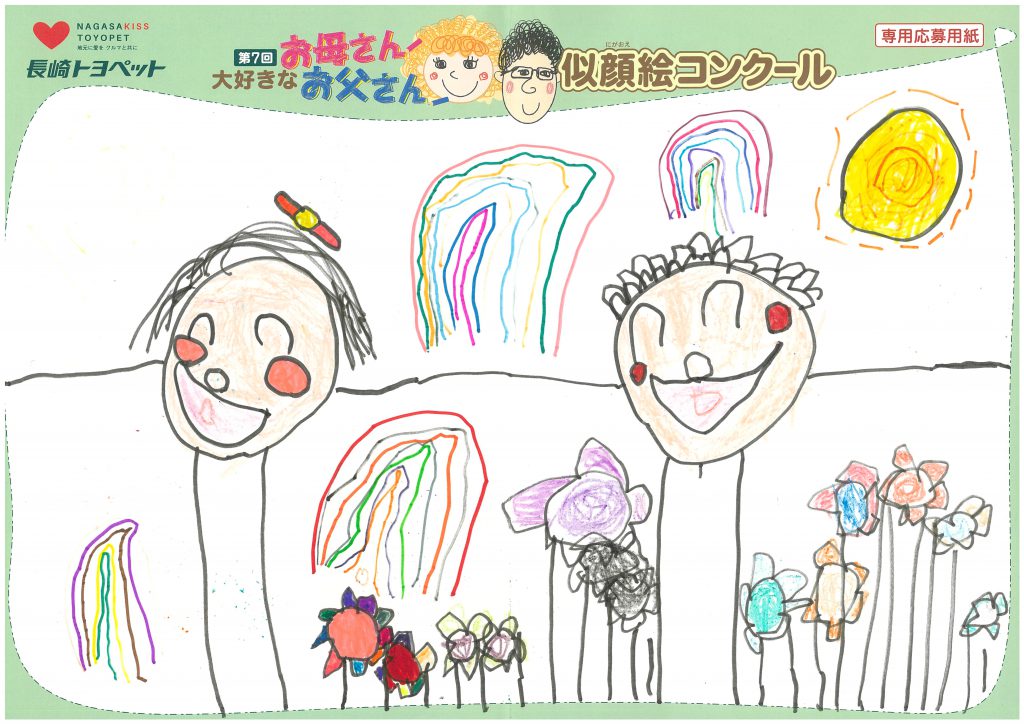 M.Kちゃん(5才)の作品