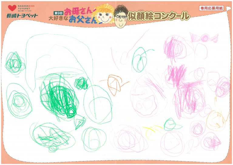 R.Kちゃん(3才)の作品