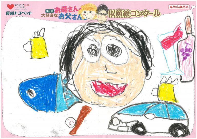 N.Sちゃん(5才)の作品