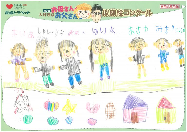 M.Sちゃん(5才)の作品