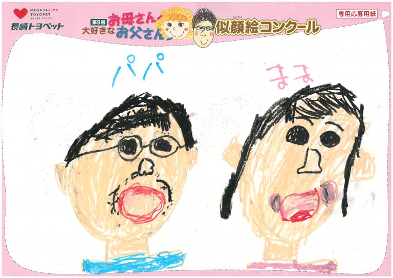 N.Iちゃん(6才)の作品