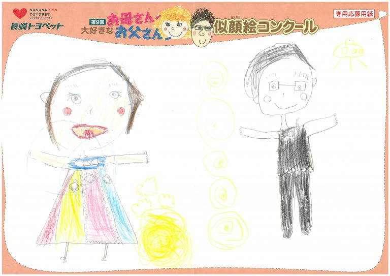 R.Nちゃん(5才)の作品