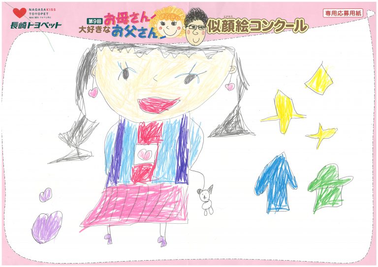 R.Mちゃん(7才)の作品