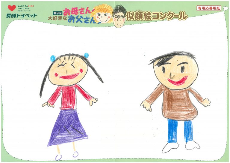 R.Hちゃん(7才)の作品