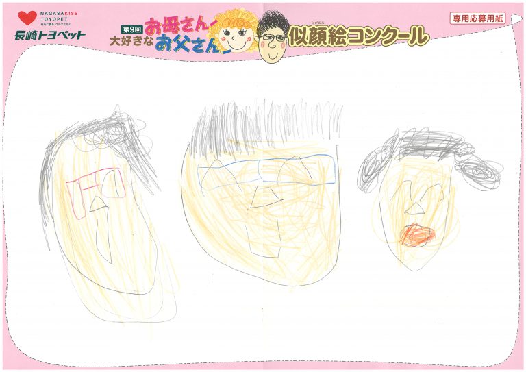 M.Nちゃん(5才)の作品