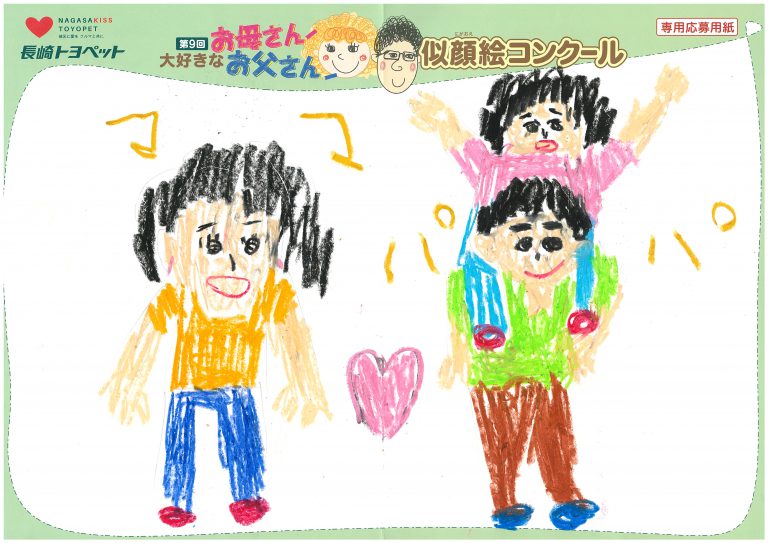 R.Oちゃん(7才)の作品