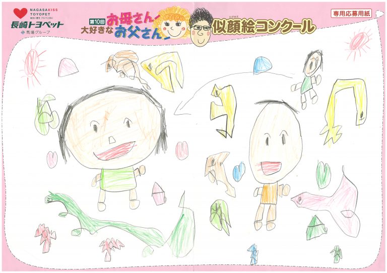 S.Nちゃん(5才)の作品