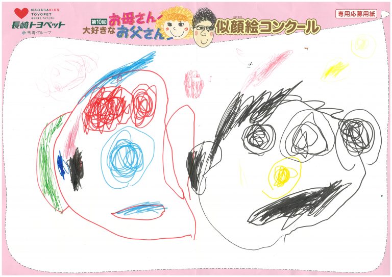 M.Nちゃん(3才)の作品