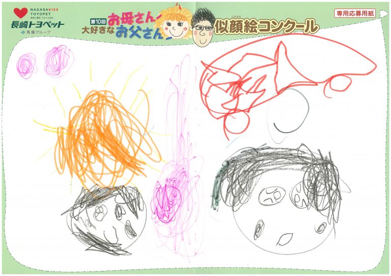 M.Yちゃん(4才)の作品