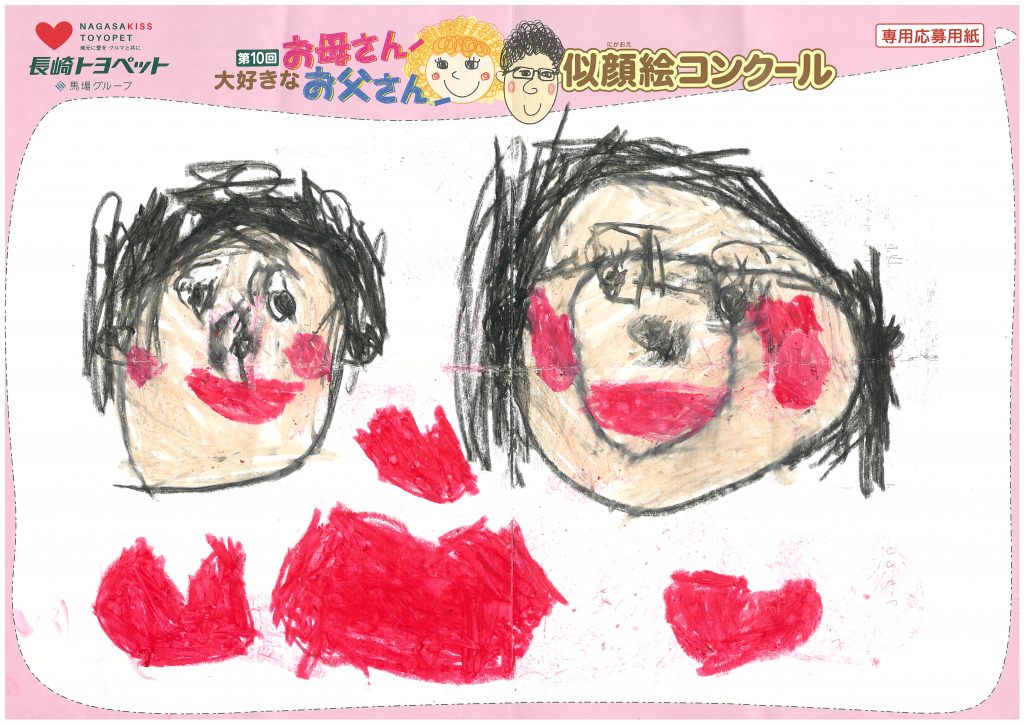 R.Nちゃん(4才)の作品