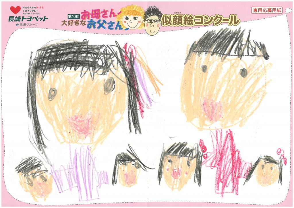 R.Kちゃん(5才)の作品