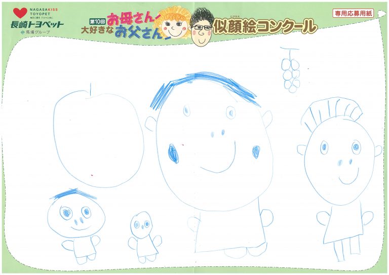 R.Kくん(4才)の作品