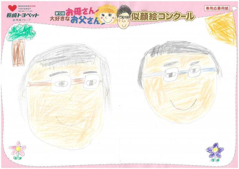 N.Kちゃん(8才)の作品