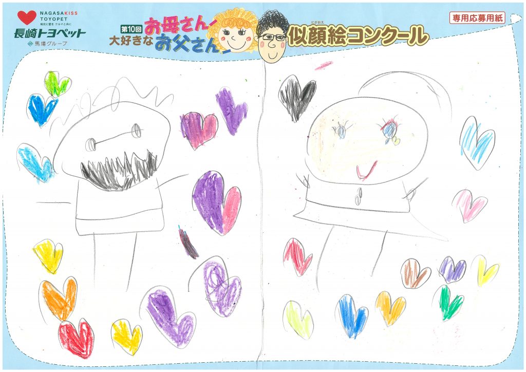 S.Nちゃん(5才)の作品