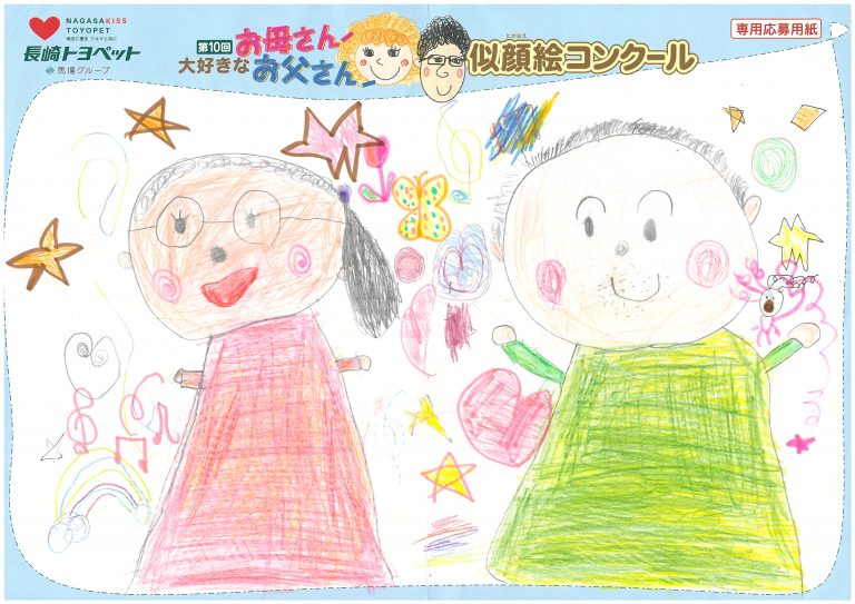 M.Iちゃん(5才)の作品