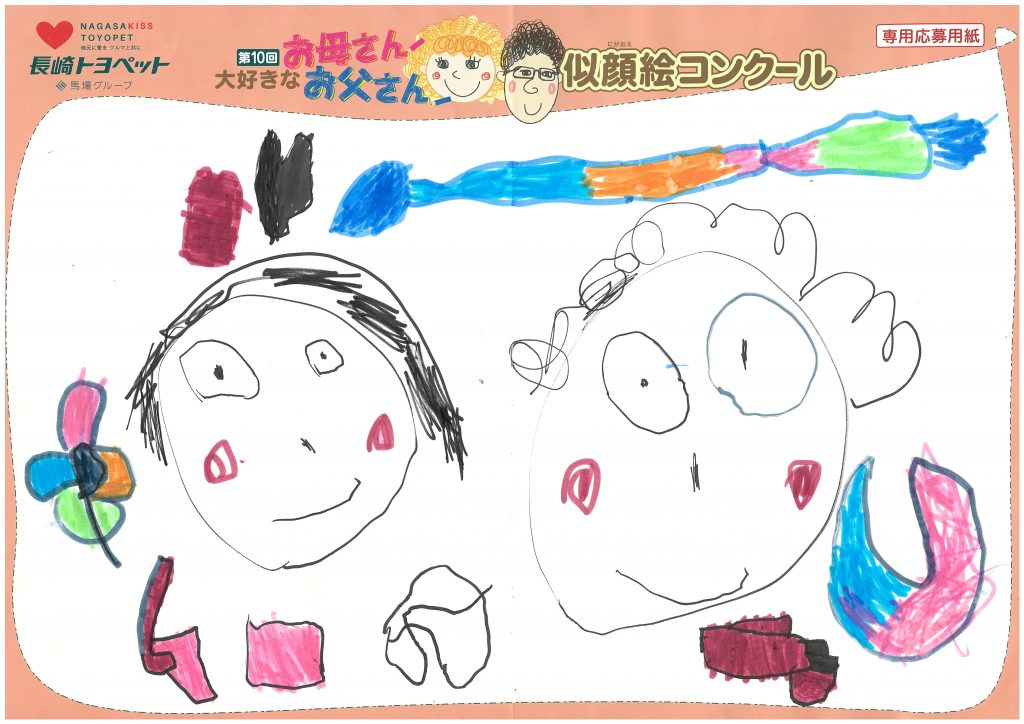 H.Yちゃん(4才)の作品