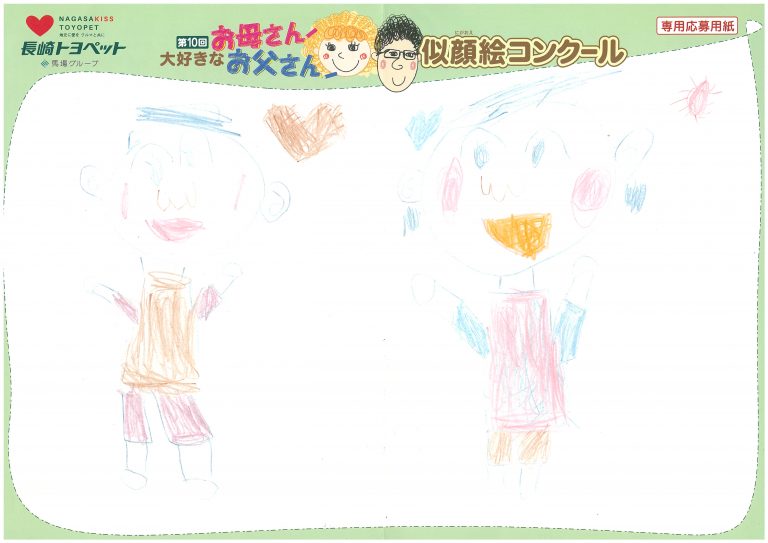 M.Iちゃん(4才)の作品