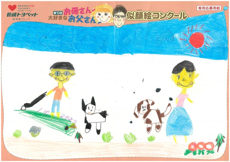 K.Uちゃん(6才)の作品