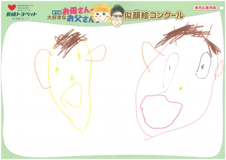 A.Mちゃん(4才)の作品