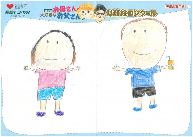 M.Mちゃん(8才)の作品