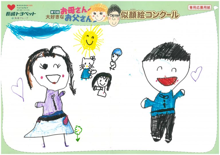 T.Hちゃん(6才)の作品