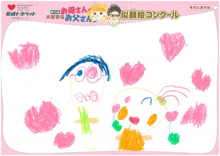 R.Mちゃん(5才)の作品