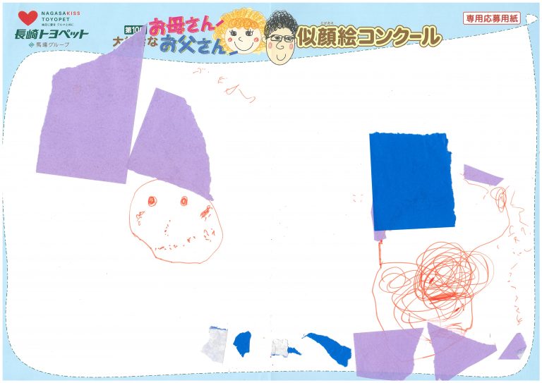 M.Tちゃん(3才)の作品